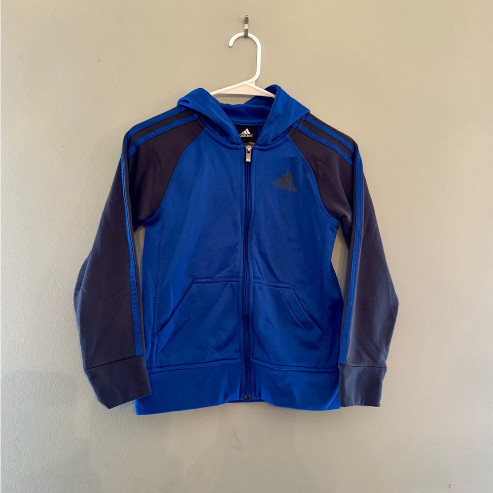 Adidas Zip-up Sweatshirt size Child’s 8